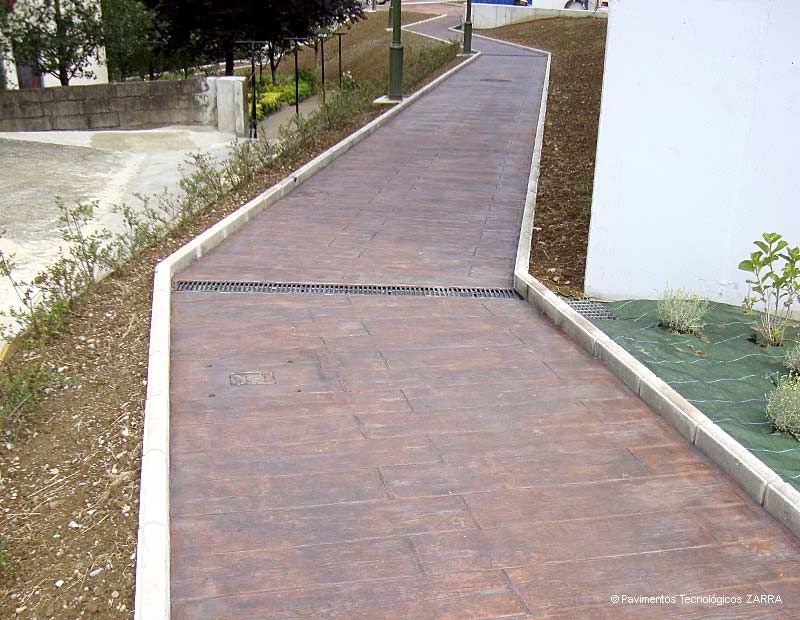 Béton estampé, photo 39